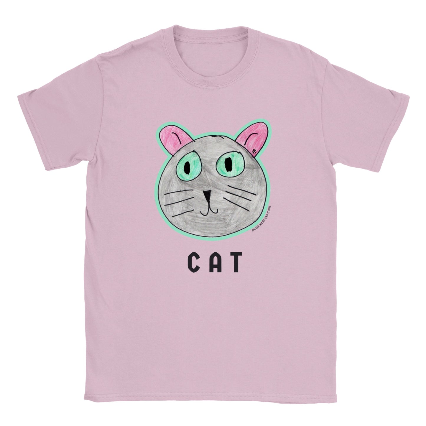 Luna Cat Classic Kids Crewneck T-shirt