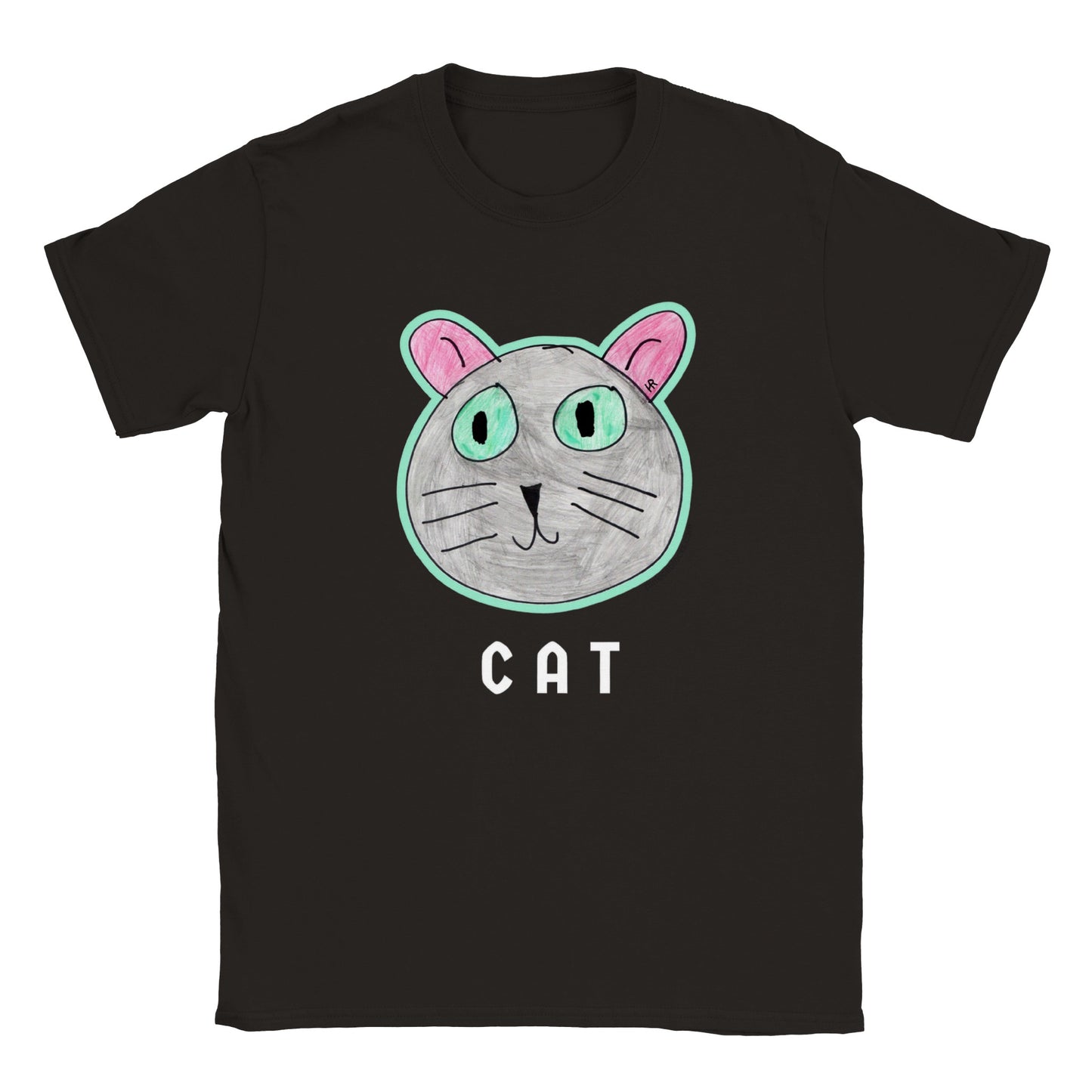 Luna the Cat Classic Kids Crewneck T-shirt