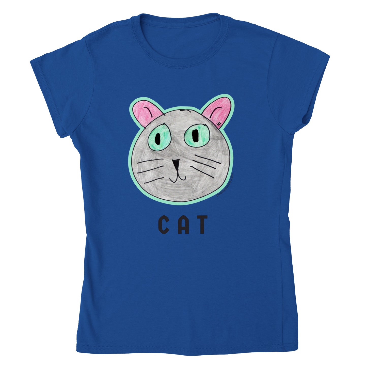 Luna Cat Classic Womens Crewneck T-shirt