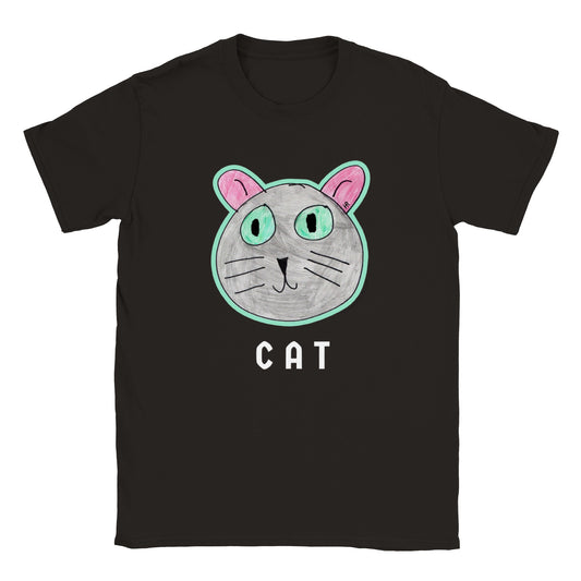 Luna the Cat Classic Kids Crewneck T-shirt