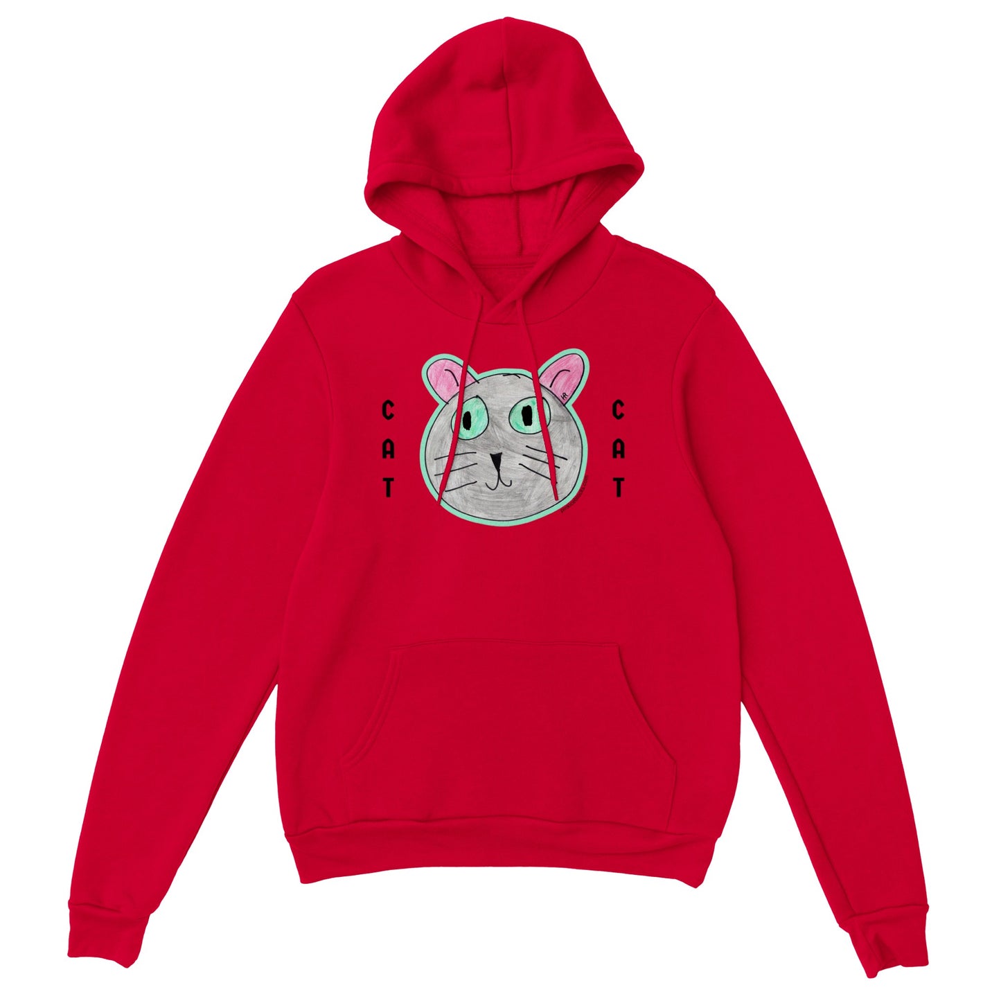 Luna Cat (Big Humans) Classic Unisex Pullover Hoodie