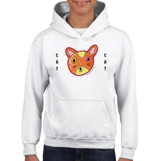 Coco Cat Classic Kids Pullover Hoodie