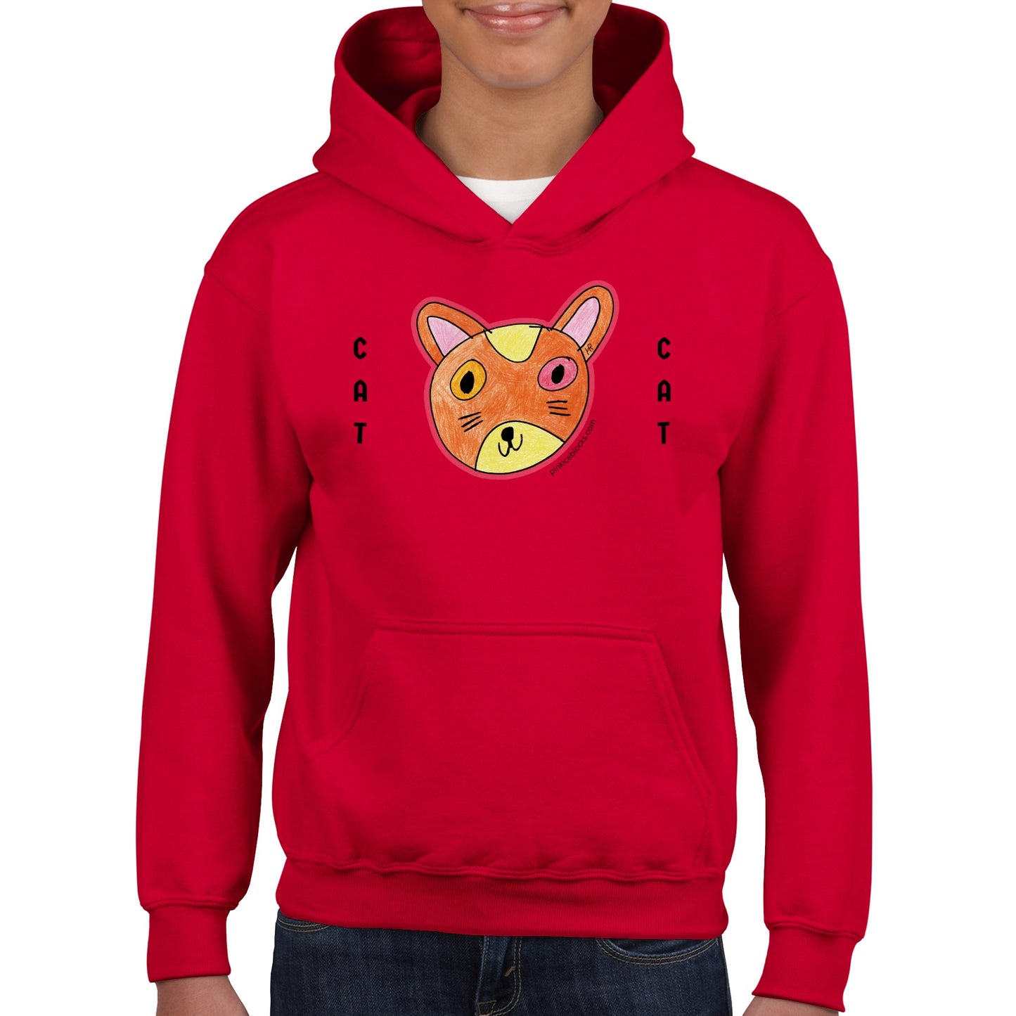 Coco Cat Classic Kids Pullover Hoodie