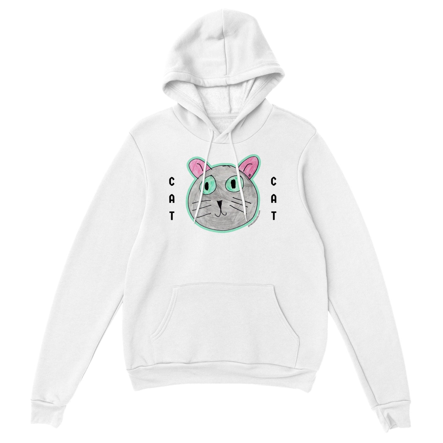 Luna Cat (Big Humans) Classic Unisex Pullover Hoodie